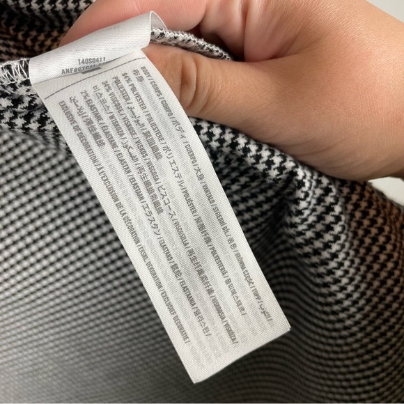 Abercrombie & Fitch Soft A&F Houndstooth Shirt Jacket Size L - Picture 8 of 9